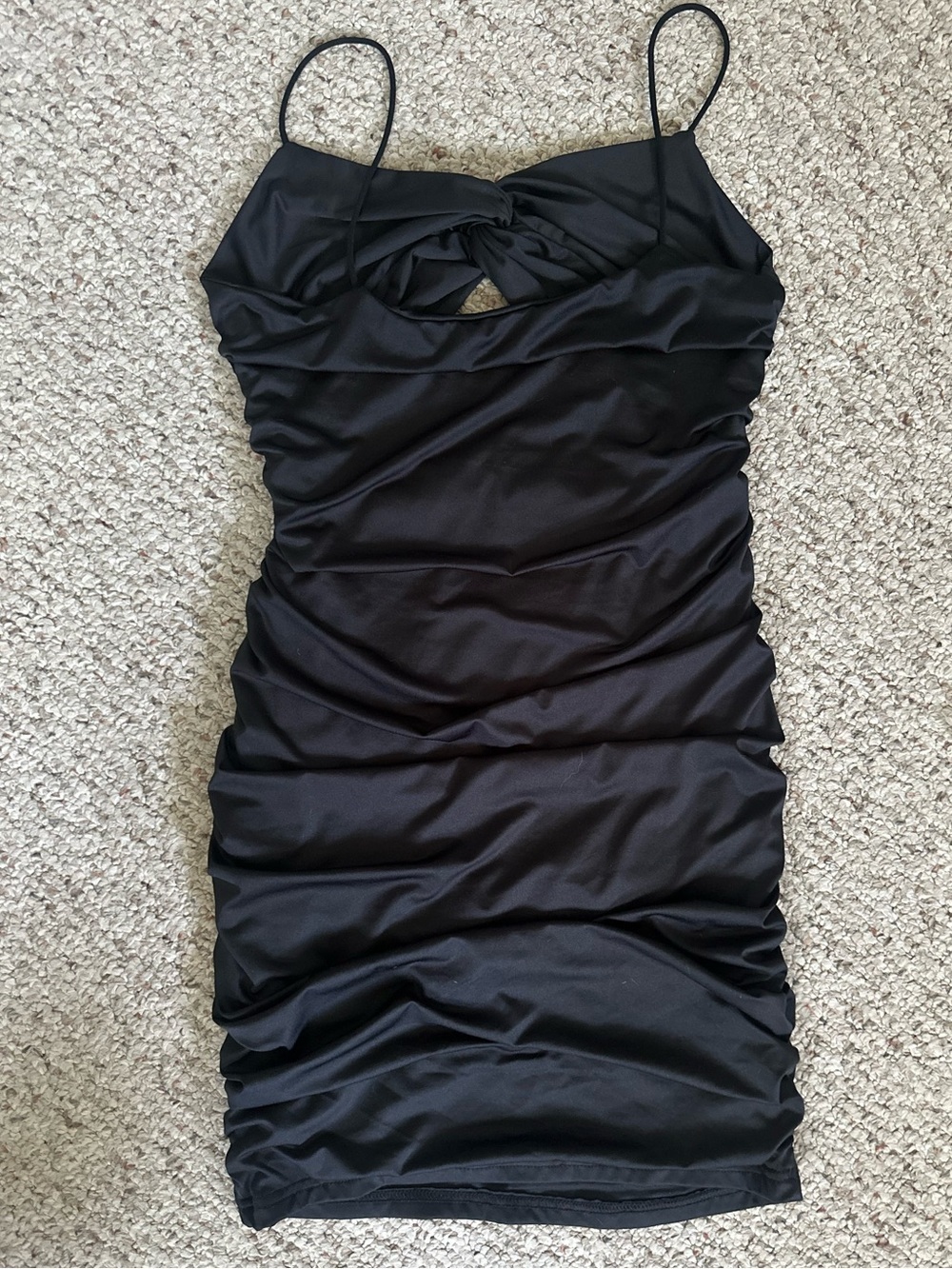 Women’s Cut-Out Spaghetti Strap Dress Size Large Vacation Dress - Picture 3 of 6